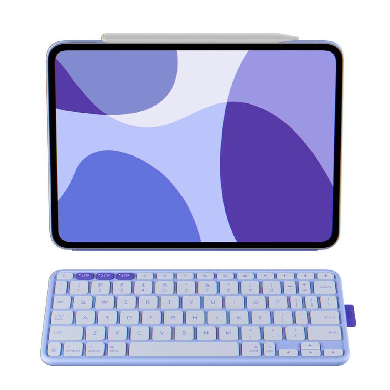 Logitech Flip Folio for iPad Pro 11-inch (M5 & M4), iPad Air 11-inch (M4, M3, & M2), iPad Air (5th gen) - Lilac, , hi-res