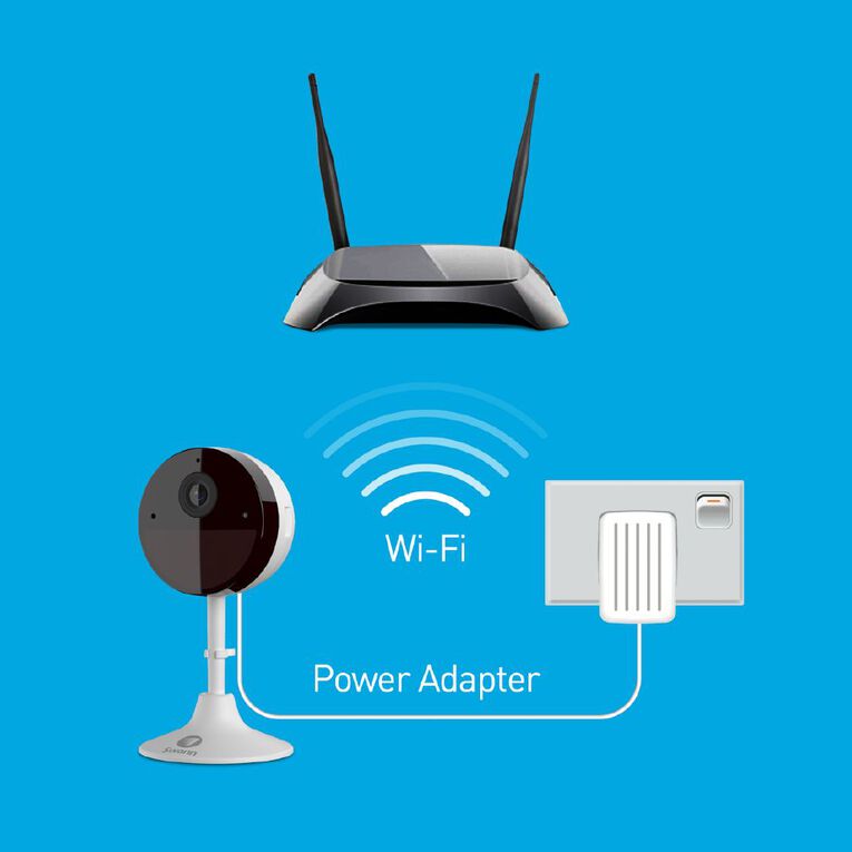 Swann 2K Indoor Wi-Fi Security Camera - 1 Pack, , hi-res
