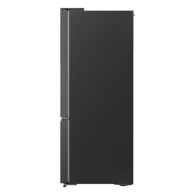 LG 335L Bottom Mount Fridge Freezer - Matte Black Finish, , hi-res