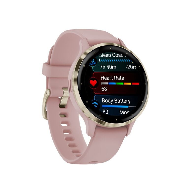 Garmin Venu 3S Dust Rose / Soft Gold, , hi-res