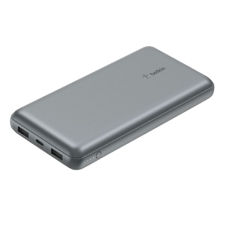 Belkin 20K USB-A and USB-C 15W Power Bank - Space Grey, , hi-res