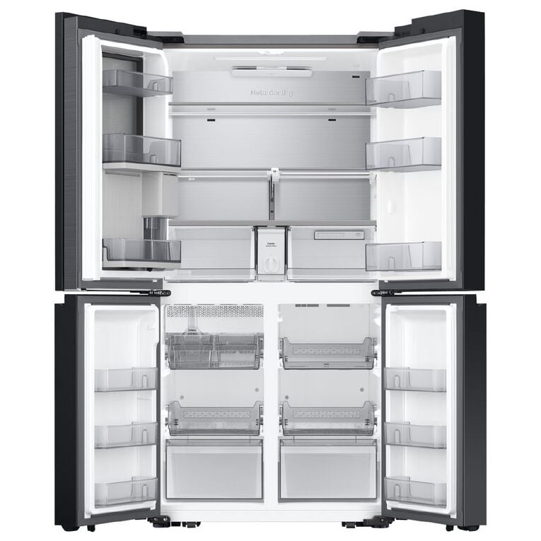 Samsung 646L Bespoke Refrigerator 4-Door FDR Beverage Centre - SRFX9400BG, , hi-res