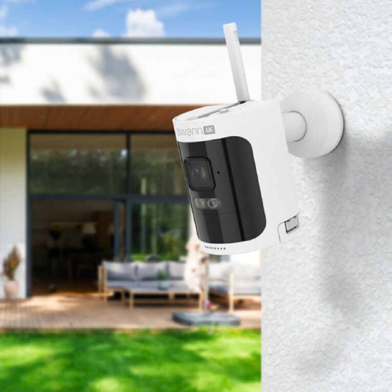 Swann AllSecure4K Wireless Security System with 64GB MicroSD Storage, , hi-res