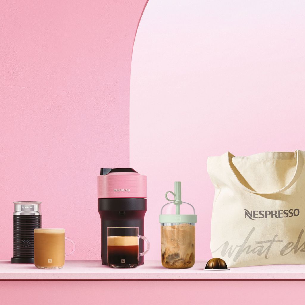 Nespresso Vertuo Pop Capsule Coffee Machine By De'Longhi - Candy