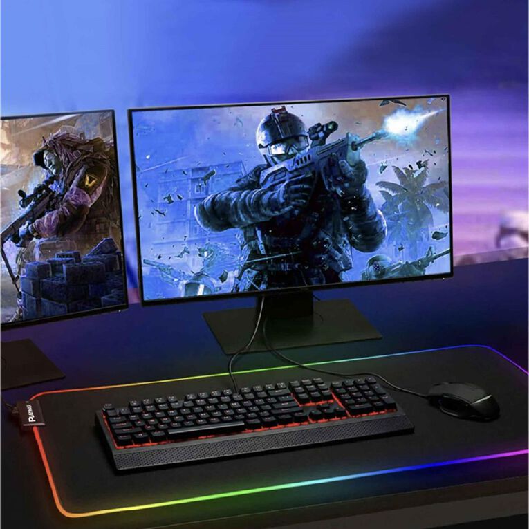 Playmax Surface X2-RGB Mouse Mat - Black, , hi-res