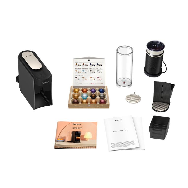 Nespresso Vertuo Up Capsule Coffee Machine By De'Longhi - Titanium Grey, , hi-res