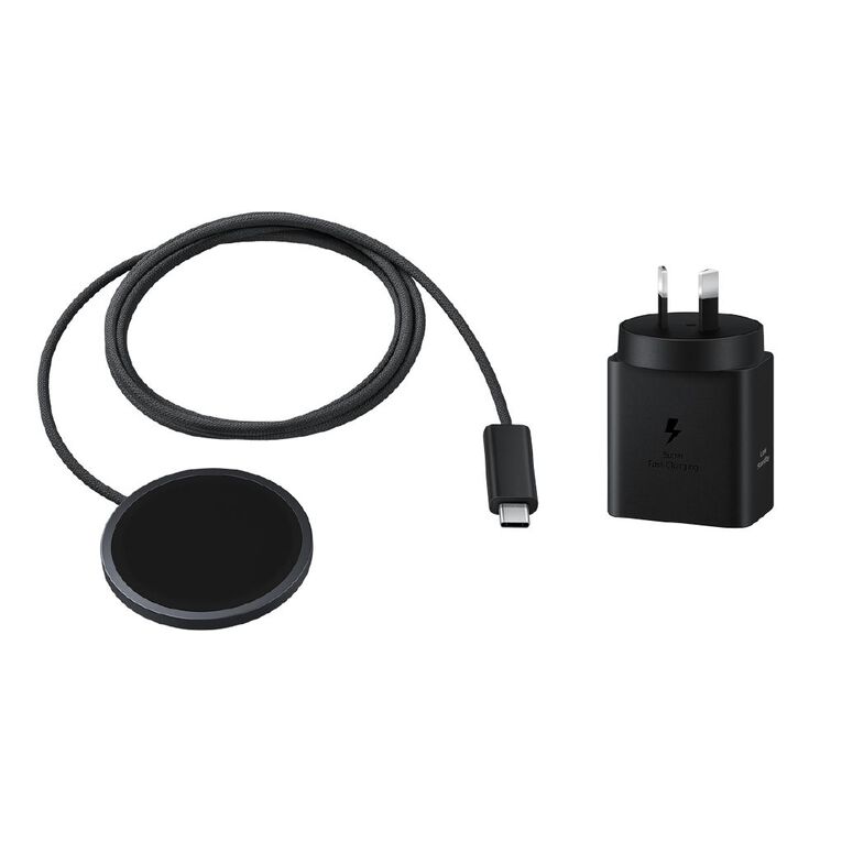 Samsung Magnetic Wireless Charger and 45W Power Adapter - Dark Grey, , hi-res