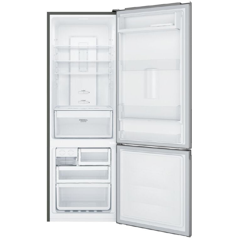 Westinghouse 335L bottom freezer refrigerator, arctic steel, , hi-res