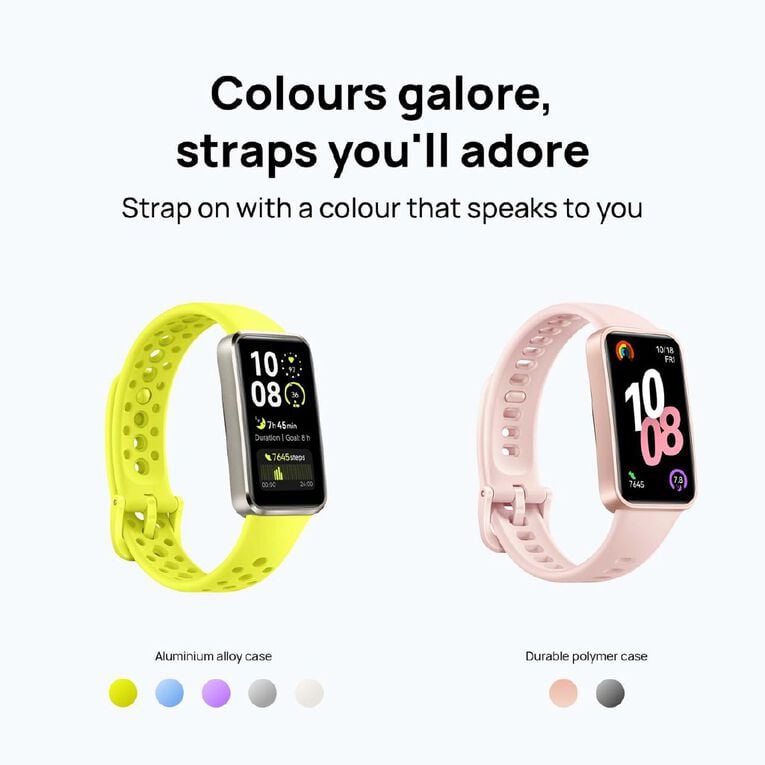 Huawei Band 10 Aluminium - Matte Black, , hi-res