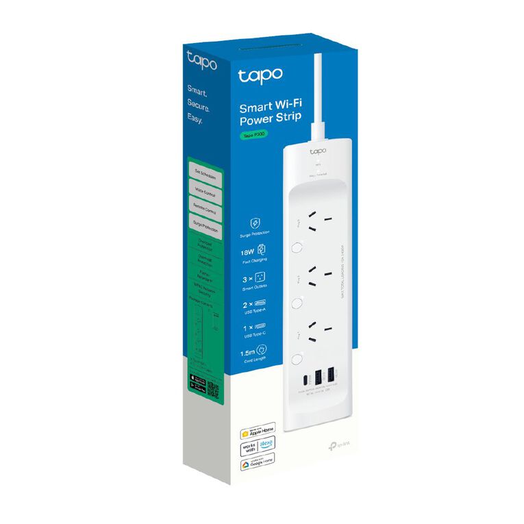 TP-Link Tapo P300 Smart Wifi Power Strip, , hi-res