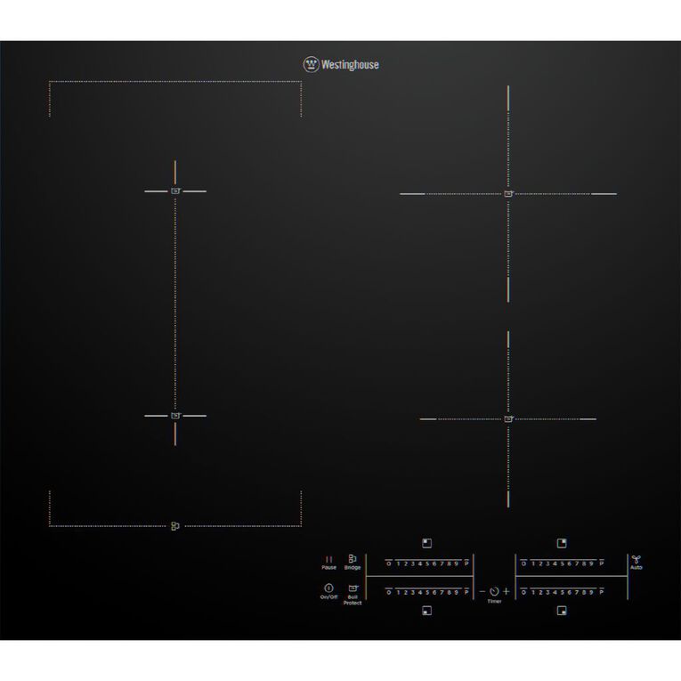 Westinghouse 60cm 4 Zone Induction Cooktop, , hi-res