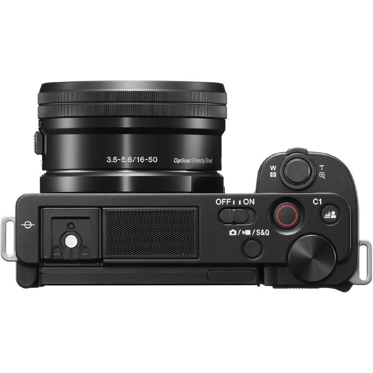 Sony ZV-E10 Mirrorless Camera with 16-50mm Kit - Black, , hi-res