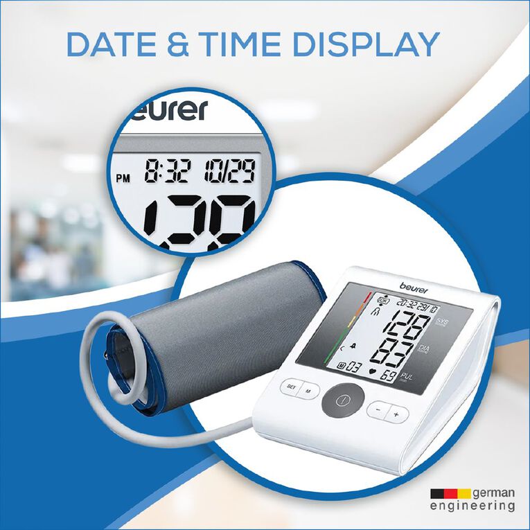 Beurer Upper Arm Blood Pressure Monitor, , hi-res