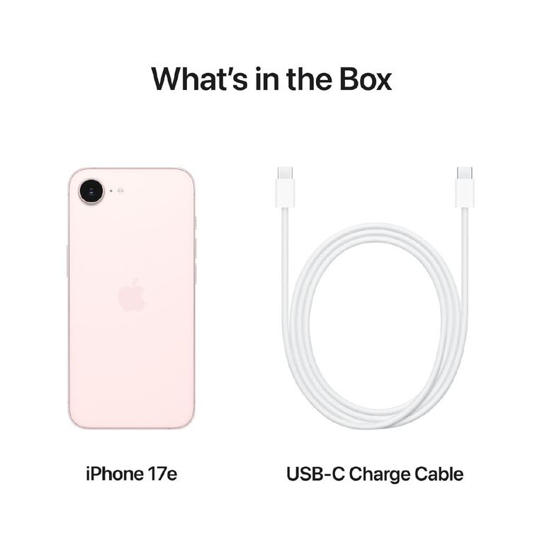 Apple iPhone 17e 256GB Soft Pink, , hi-res