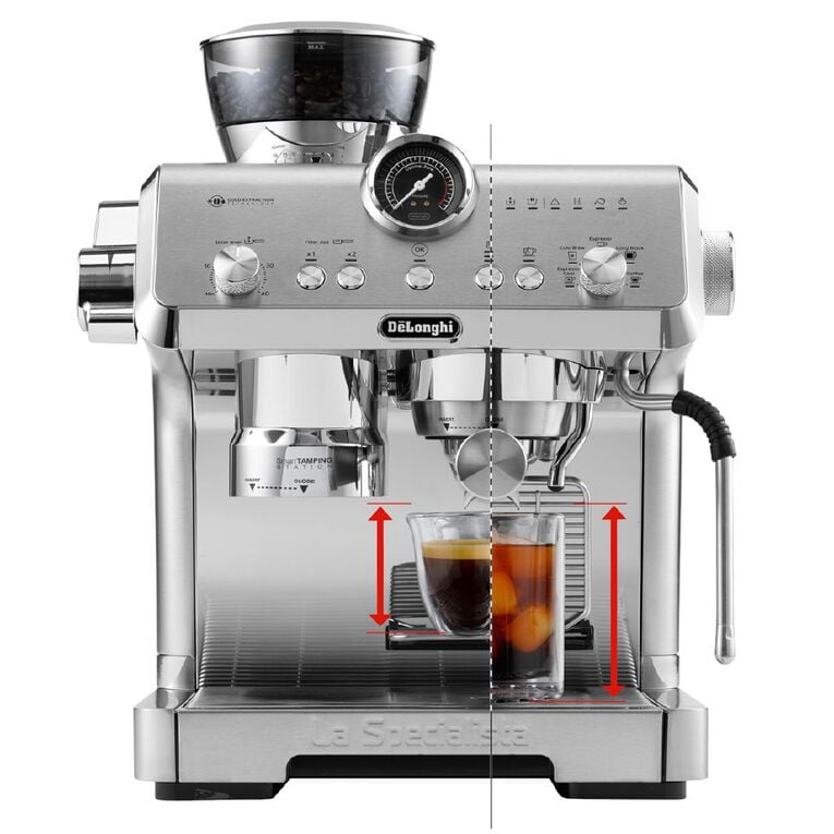 Delonghi La Specialista Opera Manual Coffee Machine - Metal, , hi-res