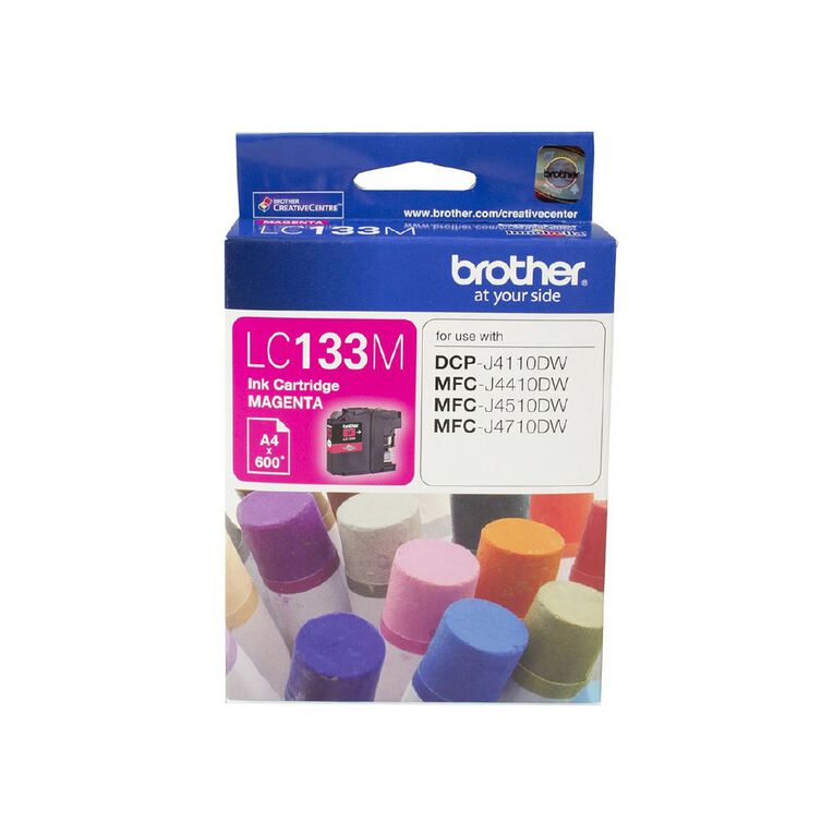 Brother LC133M Ink - Magenta, , hi-res
