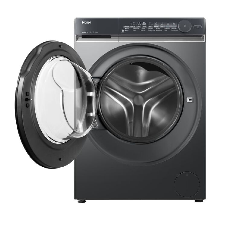 Haier 9.5kg 500 Series Front Load Washer - Black, , hi-res