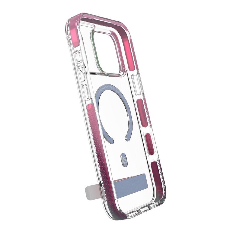 Zagg Santa Cruz Snap Kickstand Metallic Case for iPhone 18 Pro Max / 17 Pro Max - Opalescent, , hi-res
