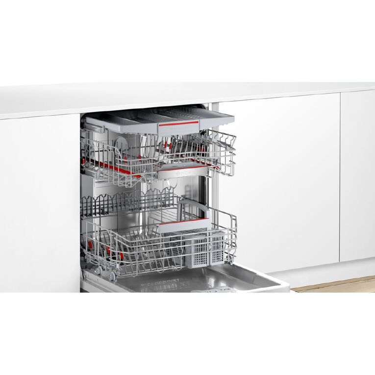 Bosch 60cm Built Under Dishwasher - Series 6 - Stainless Steel, , hi-res