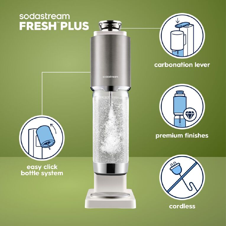 Sodastream Fresh Plus Warm White 60L, , hi-res