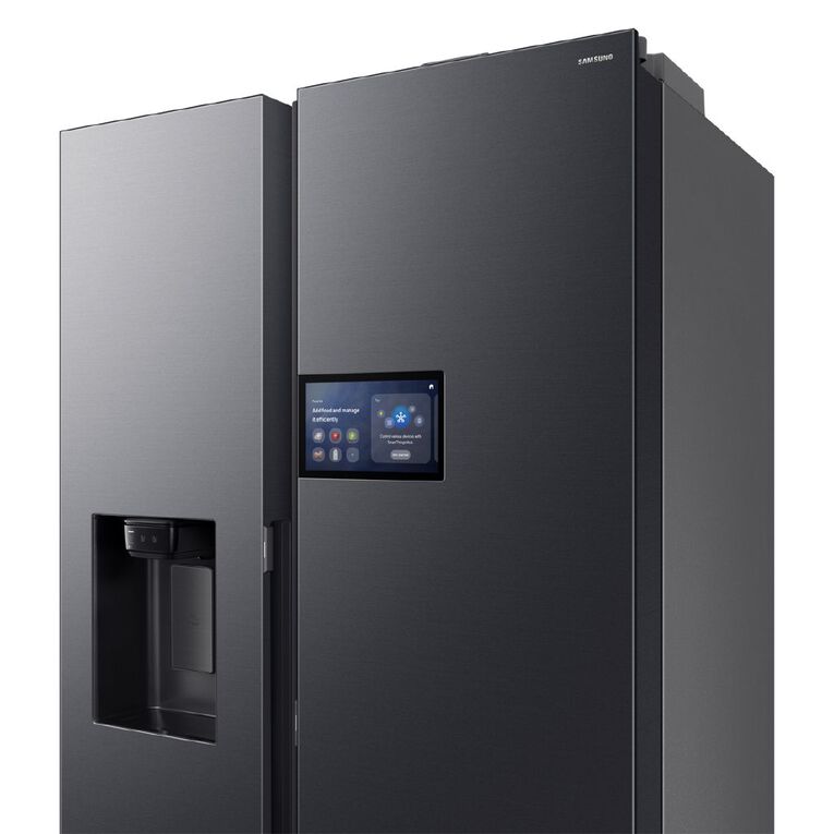 Samsung 615L Side By Side AI Home Fridge Freezer (SRS6500BA) - Black, , hi-res
