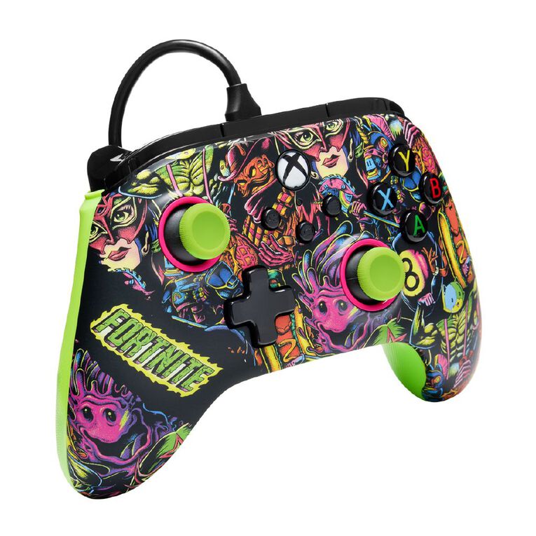 PowerA Advantage Wired Controller for Xbox Series X|S - Fortnite Glow, , hi-res