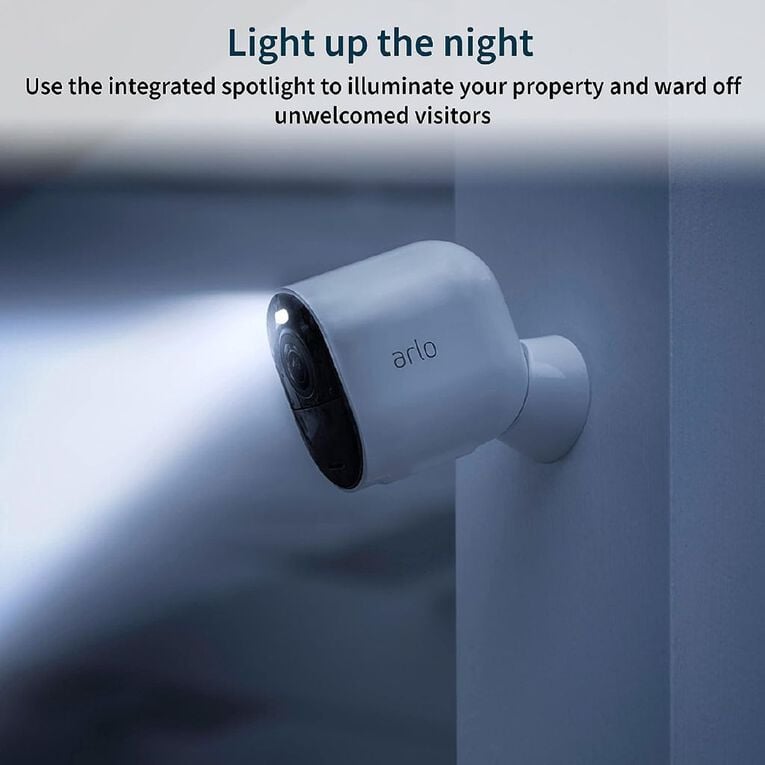 Arlo Ultra 2 Spotlight Camera - Add-on Camera - Security System Wire-Free 4K Video and HDR Colour Night Vision, , hi-res