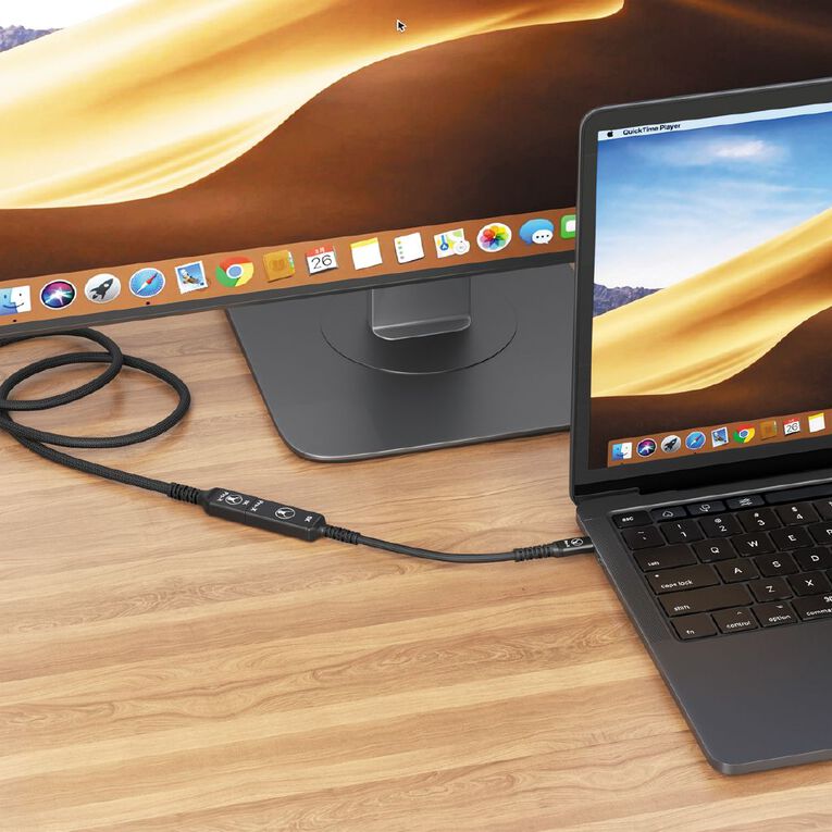 Bonelk Pro-X Long-Life USB-C to 8K HDMI Adapter (15cm) - Black, , hi-res