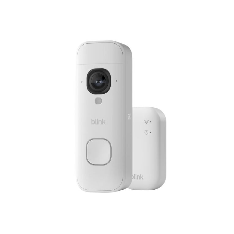 Blink Video Doorbell 2K+ System White, , hi-res
