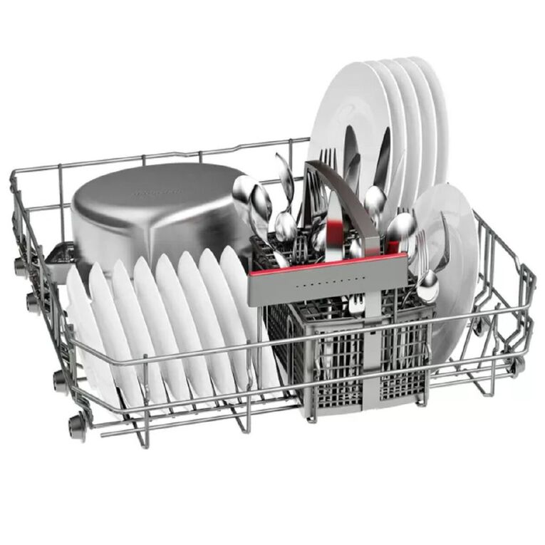Bosch 60cm Series 4 Built Under Dishwasher - Brushed Steel, , hi-res