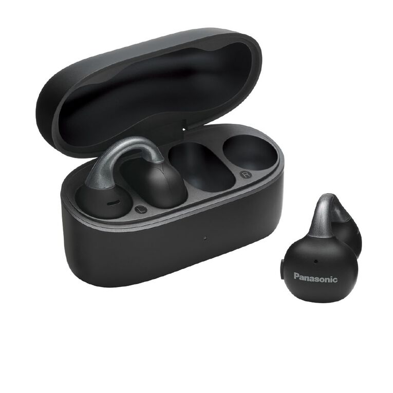 Panasonic RB-C10 Open-Ear True Wireless Headphones - Black, , hi-res