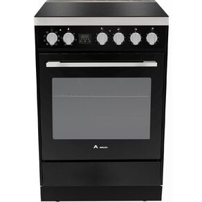 Award 60cm Freestanding Oven with Ceramic Hob - Black