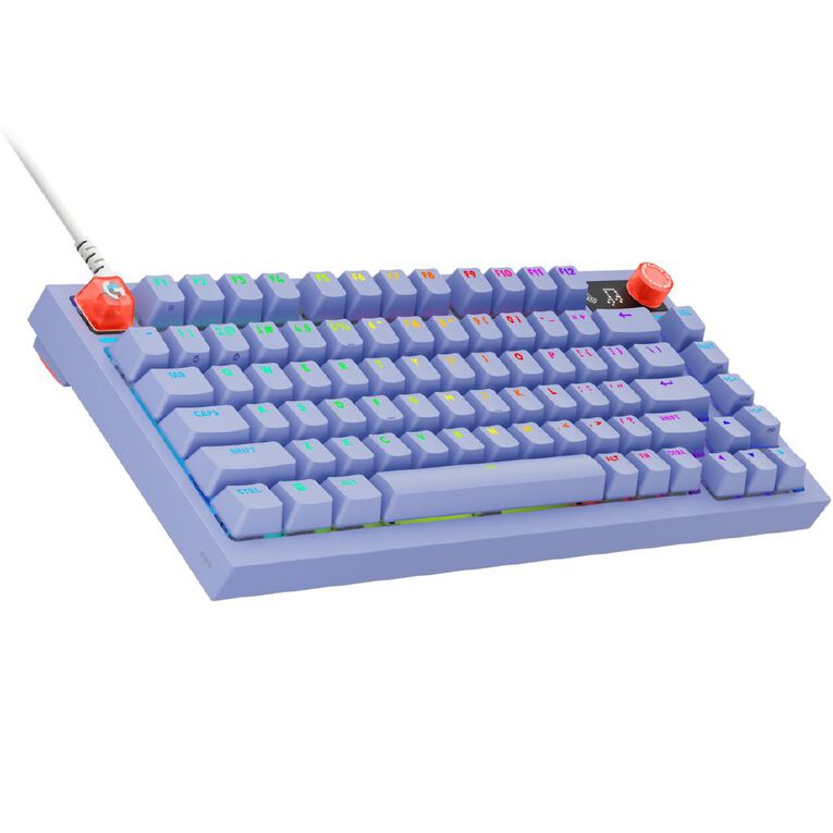 Logitech G316 X 75 Wired Gaming Keyboard - Lilac, , hi-res