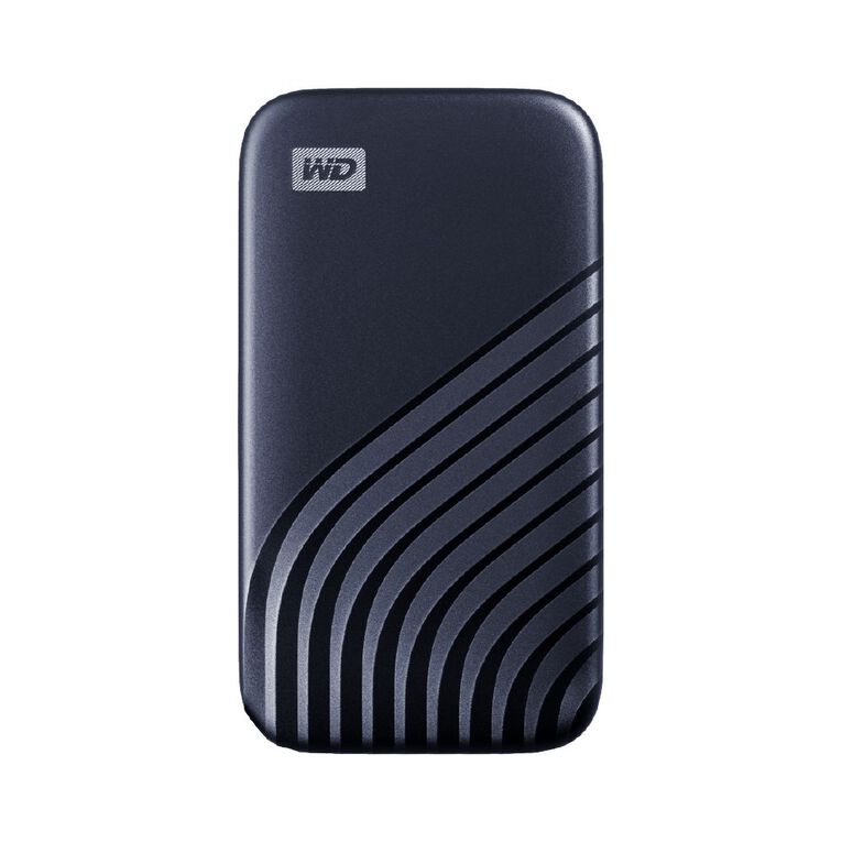 WD My Passport 2TB USB 3.2 Portable SSD Blue, , hi-res