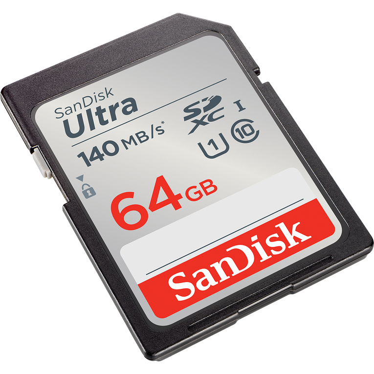Sandisk Ultra 64GB SD Card, , hi-res