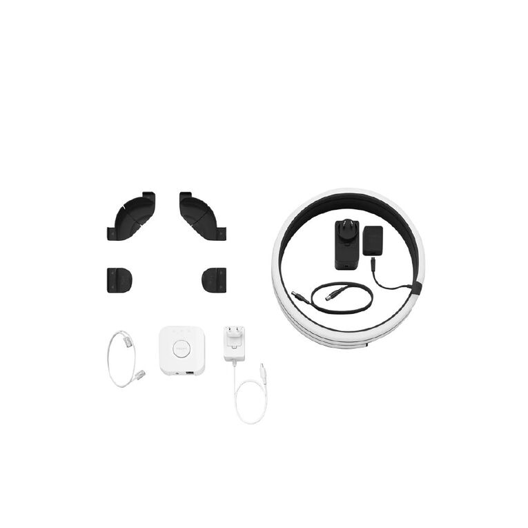 Philips Hue Play Gradient Lightstrip Starter Kit - Hue Bridge & 24-27 Inch PC Lightstrip, , hi-res