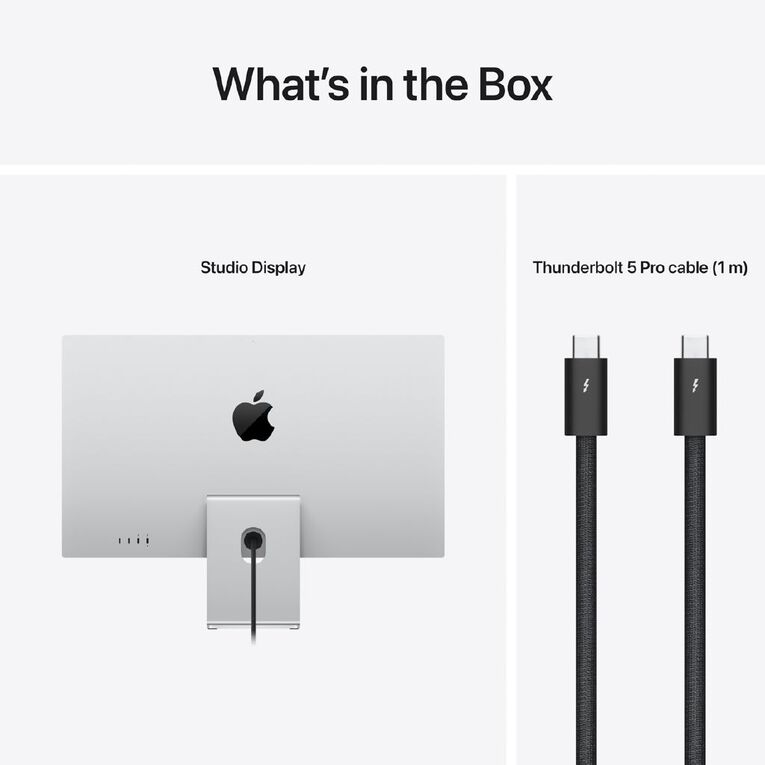 Apple Studio Display - Standard glass - Tilt- and height-adjustable stand, , hi-res