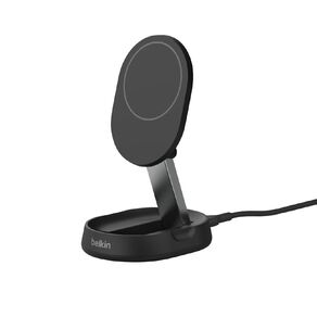 Belkin Qi2 15W Convertible Magnetic Wireless Charging Stand - Black