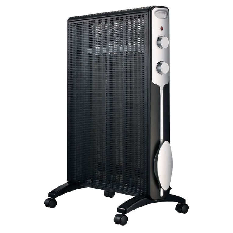 Sheffield Mica Heater Black Noel Leeming