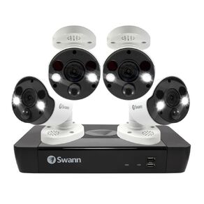 Swann NVR8-8580 4K/2TB/4x NHD-887MSFB 4K Bullet CAM