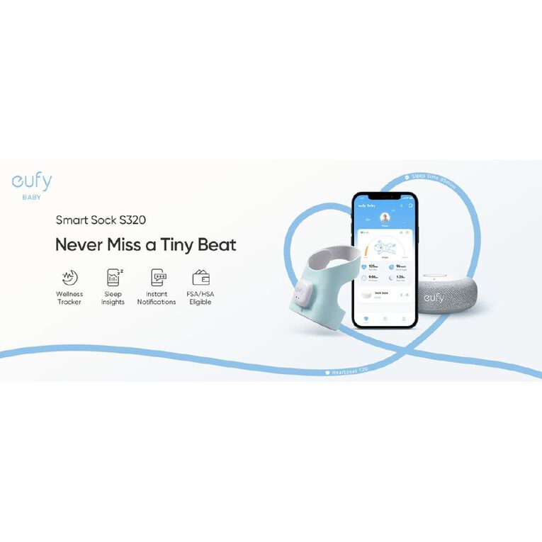 Eufy Baby S320 Smart Sock, , hi-res