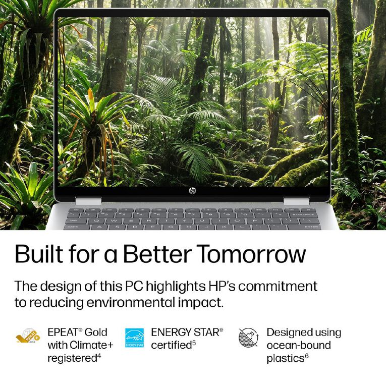 HP OmniBook 5 2-in-1 NG AI 14" Touchscreen Intel Core Ultra 5-322 16GB RAM 512GB SSD Windows 11 Notebook, , hi-res