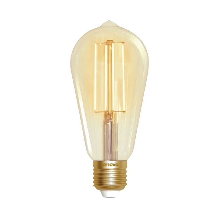 Lenovo Smart Filament ST64 Bulb Gold E27, , hi-res