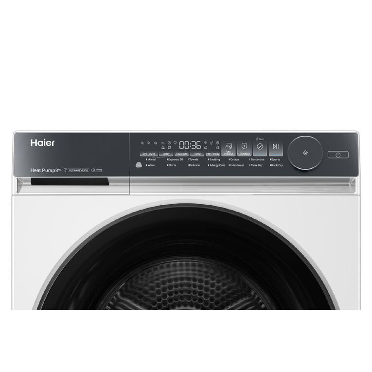 Haier 8kg 500 Series Heat Pump Dryer - White, , hi-res