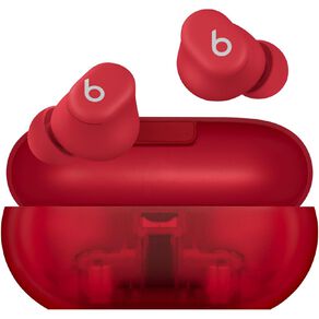Beats Solo Buds True Wireless Earbuds - Transparent Red