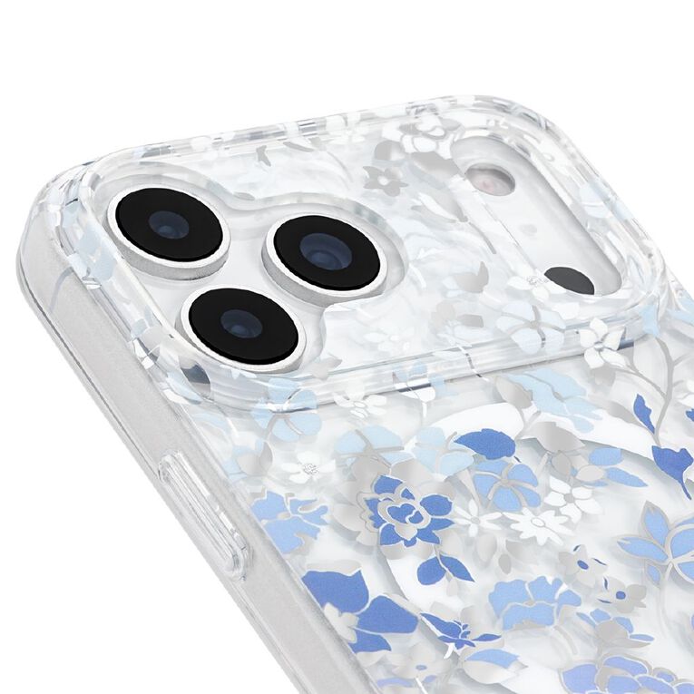 Kate Spade Protective Case for iPhone 18 Pro Max - Flowerbed Blue, , hi-res
