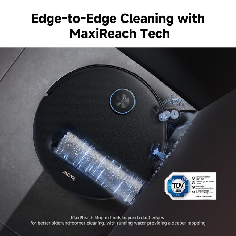Mova Z60 Ultra Roller Robot Vacuum & Mop with AI Obstacle Avoidance & Self-Emptying Base Station, , hi-res