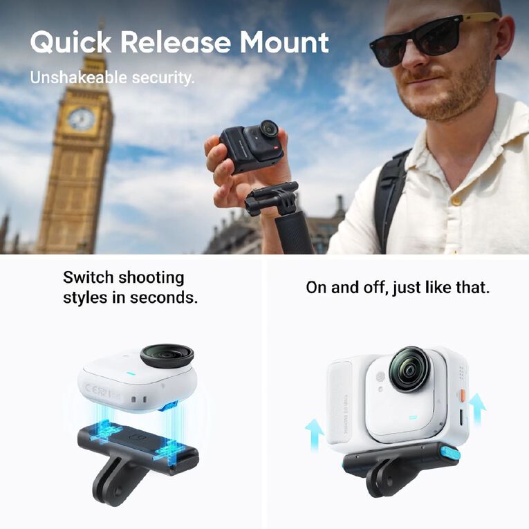 Insta360 Go&nbsp;Ultra&nbsp;Creator Bundle - Midnight Black, , hi-res
