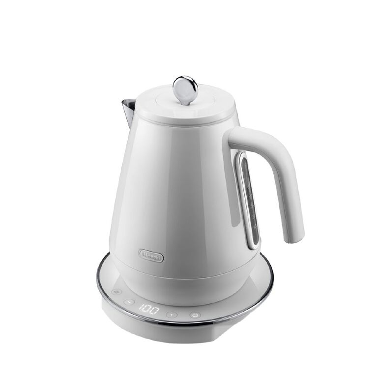 Delonghi Eclettica Variable Temperature Kettle White, , hi-res