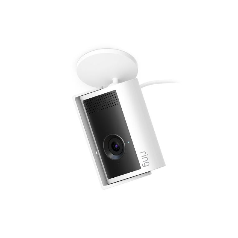 Ring Indoor Camera Plus 2K Security Camera Plug-In White, , hi-res